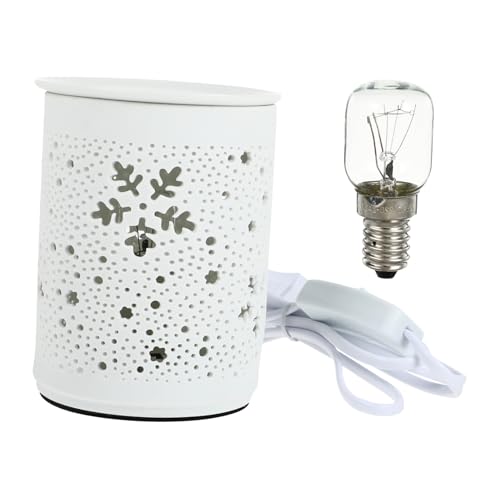 TOGEVAL Elektrische Aromatherapie Duftlampe mit Rundem Muster Praktischer Luftbefeuchter und Nachtlicht Geeignet für Schlafzimmer Wohnzimmer und Büro Geruchsfördernde Ölbrennerlampe TOGEVAL Elektrische Aromatherapie Duftlampe mit Rundem Muster Praktischer Luftbefeuchter und Nachtlicht Geeignet für Schlafzimmer Wohnzimmer und Büro Geruchsfördernde Ölbrennerlampe von TOGEVAL