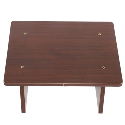 TOGEVAL Ergonomische Holz Fußstütze rutschfest Stabiler Fußhocker Geneigt für Büro und Home Office Komfortable Beinablage für Schreibtischstuhl und Gamingstuhl von TOGEVAL