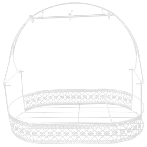 TOGEVAL Europäischer Kaffeetassenhalter aus Robustem Stilvoller Becherständer mit Ablaufrinne Platzsparendes Küchenregal für Weißes Design für Zuhause und Gastronomie von TOGEVAL