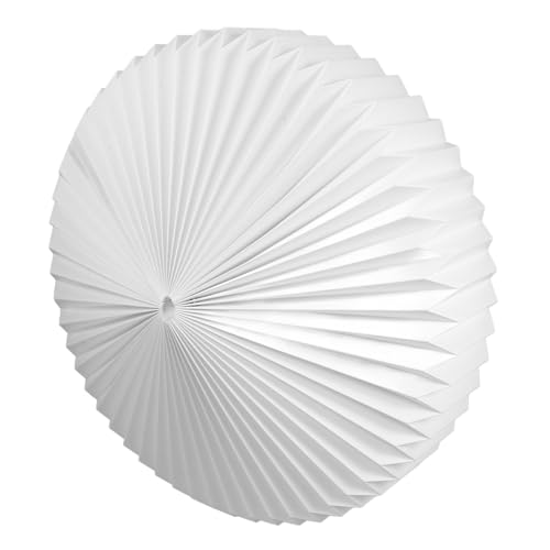 TOGEVAL Faltbarer Papierlampenschirm Origami Design Abnehmbar und Kompakt Dekorative Hängelampe für Wohnzimmer Schlafzimmer Hochzeit und Feier Stilvoller Lampenschirm für Warme von TOGEVAL