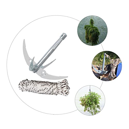 TOGEVAL Faltbarer Wassergras mit Sägezähnen Ergonomischer Griff Robustes Werkzeug für See und Teichpflege Seil für Zufällige Farbe Zufällige Farbe TOGEVAL Faltbarer Wassergras mit Sägezähnen Ergonomischer Griff Robustes Werkzeug für See und Teichpflege Seil für Zufällige Farbe Zufällige Farbe von TOGEVAL