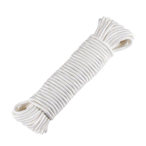 TOGEVAL Flagpole Nylon Rope Durchmesser Wetterbeständig UV Abriebfest Strapazierfähige Fahnenmast Ersatzleine für Outdoor Nutzung TOGEVAL Flagpole Nylon Rope Durchmesser Wetterbeständig UV Abriebfest Strapazierfähige Fahnenmast Ersatzleine für Outdoor Nutzung von TOGEVAL