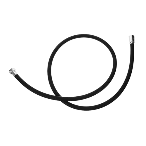 TOGEVAL Flexibler Duschschlauch aus Verstärktem Silikon mit Messinganschluss Verschleißfest Anti verdreht Passend für Handbrause und Waschbeckenarmatur Langlebiger Ersatzschlauch von TOGEVAL