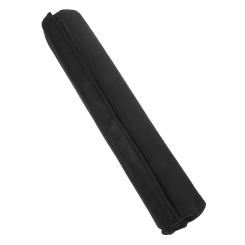 TOGEVAL Fußpolster für Gartenstühle Schwarz Weiches Leichtes Stuhl fußkissen für Klapp Strandstühle Kompakte Beinablage Komfortable Auflage für Outdoor liegestühle und Terrassenmöbel von TOGEVAL