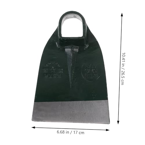 TOGEVAL Gartenhacke aus Rostfreiem Metall Robustes Handgerät zum Jäten und Umgraben Gartengerät ohne Stiel Langlebig und Bruchfest für Hobbygärtner und Bodenbearbeitung von TOGEVAL