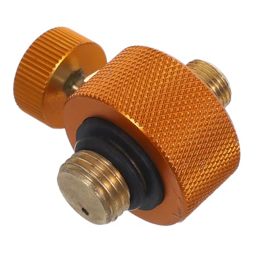 TOGEVAL Gasflaschenadapter für Campingkocher Mittelmeerstandard Leicht Schnelle Verbindung Einfacher Betrieb für Outdoor Kochen und Camping von TOGEVAL