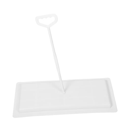 TOGEVAL Toilettendeckel Aus Kunststoff Für Hocktoilettendeckel Toilettenzubehör Mit Griff Fürs Badezimmer Installieren Verwenden von TOGEVAL