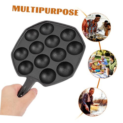 TOGEVAL Gusseisen Escargot Backform Snail Baking Plate mit Griff Robuster Grill und Ofenblech für Essbare Schnecken Hitzebeständig und Langlebig für Küche und Restaurantgebrauch TOGEVAL Gusseisen Escargot Backform Snail Baking Plate mit Griff Robuster Grill und Ofenblech für Essbare Schnecken Hitzebeständig und Langlebig für Küche und Restaurantgebrauch von TOGEVAL