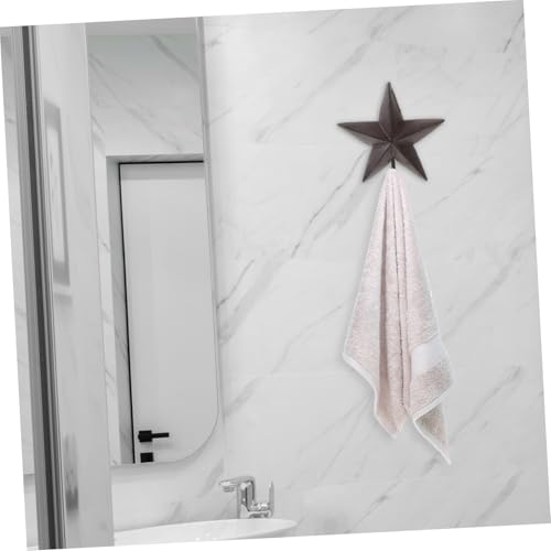 TOGEVAL Gusseisen Wandhaken Sternförmig Vintage Deko Haken für Mäntel Schlüssel Garderobe Robust Wandmontage Praktisch Wohnzimmer Schlafzimmer Flur TOGEVAL Gusseisen Wandhaken Sternförmig Vintage Deko Haken für Mäntel Schlüssel Garderobe Robust Wandmontage Praktisch Wohnzimmer Schlafzimmer Flur von TOGEVAL