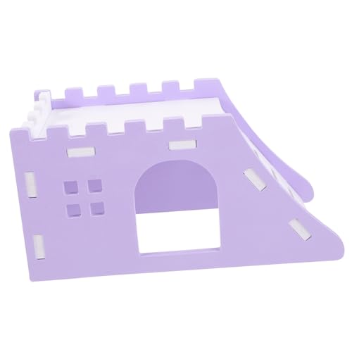 TOGEVAL Hamsterhaus mit Leiter Mehrzweck Versteck Schlafhaus für Zwerghamster Kleine Haustiere Multifunktionales und Rückzugsort Violett TOGEVAL Hamsterhaus mit Leiter Mehrzweck Versteck Schlafhaus für Zwerghamster Kleine Haustiere Multifunktionales und Rückzugsort Violett von TOGEVAL