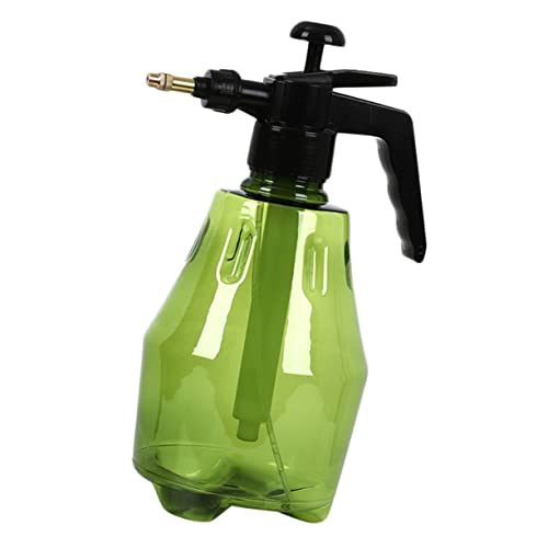 TOGEVAL Handdruck Gießkanne für Pflanzen Wassersprüher mit Feiner Nebeldüse für und Außenbereich Robuste und Langlebige Kunststoffkonstruktion Elegantem Grün von TOGEVAL