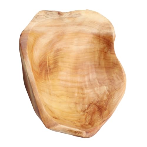 TOGEVAL Handgefertigte Holz Obstschale aus Natürlichem Wurzelholz Große Servierplatte für Brot Salat und Desserts Dekoratives Holztablett für Wohnzimmer Hotel und Restaurant Langlebig und TOGEVAL Handgefertigte Holz Obstschale aus Natürlichem Wurzelholz Große Servierplatte für Brot Salat und Desserts Dekoratives Holztablett für Wohnzimmer Hotel und Restaurant Langlebig und von TOGEVAL