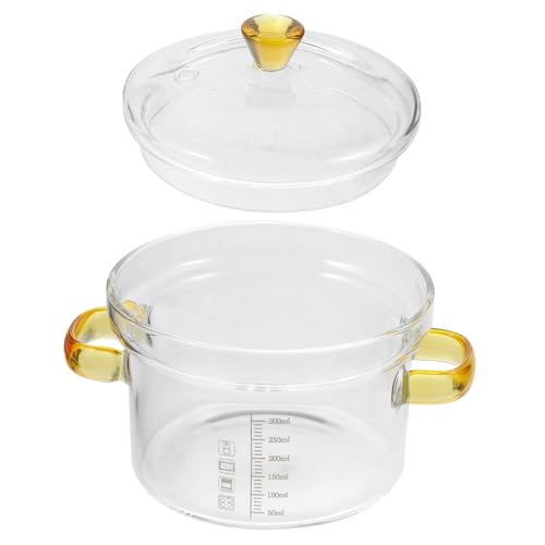 TOGEVAL Hitzebeständige Glas Schüssel mit Deckel Dampfgarer und Suppenbehälter für Küche Hitzebeständiger Dicker Steamed Egg Bowl Praktisch für Haushalt und Restaurant TOGEVAL Hitzebeständige Glas Schüssel mit Deckel Dampfgarer und Suppenbehälter für Küche Hitzebeständiger Dicker Steamed Egg Bowl Praktisch für Haushalt und Restaurant von TOGEVAL