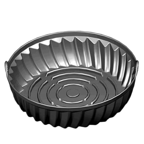 TOGEVAL Hitzebeständiger Wiederverwendbarer Silikon Einsatz für Heißluftfritteuse Antihaftbeschichtete Backmatte Schützt Topf Verhindert Anhaften Leicht zu Reinigen Grauer Air Fryer Pad TOGEVAL Hitzebeständiger Wiederverwendbarer Silikon Einsatz für Heißluftfritteuse Antihaftbeschichtete Backmatte Schützt Topf Verhindert Anhaften Leicht zu Reinigen Grauer Air Fryer Pad von TOGEVAL