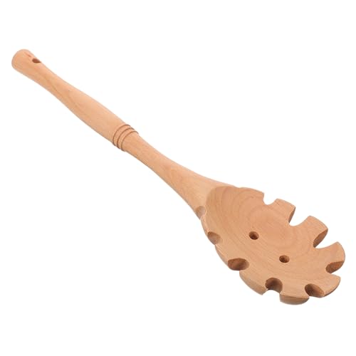 TOGEVAL Holz Spaghettilöffel mit Abtropflöchern Langlebiger Nudelheber aus Robustem Buchenholz Hitzebeständig Leicht Vielseitiger Küchensieb und Nudelfilter für Einfache Pasta Zubereitung TOGEVAL Holz Spaghettilöffel mit Abtropflöchern Langlebiger Nudelheber aus Robustem Buchenholz Hitzebeständig Leicht Vielseitiger Küchensieb und Nudelfilter für Einfache Pasta Zubereitung von TOGEVAL
