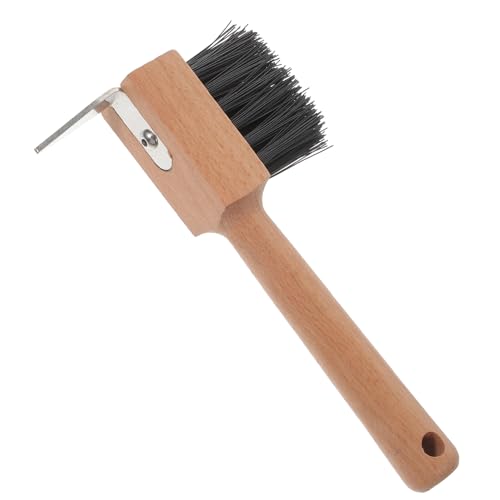 TOGEVAL Holzgriff Hufbürste und Hufschneidewerkzeug für Pferde und Rinder Langlebig Tragbar und Praktisch zur Hufreparatur und Pflege bei Pferden Schafen und Ziegen TOGEVAL Holzgriff Hufbürste und Hufschneidewerkzeug für Pferde und Rinder Langlebig Tragbar und Praktisch zur Hufreparatur und Pflege bei Pferden Schafen und Ziegen von TOGEVAL