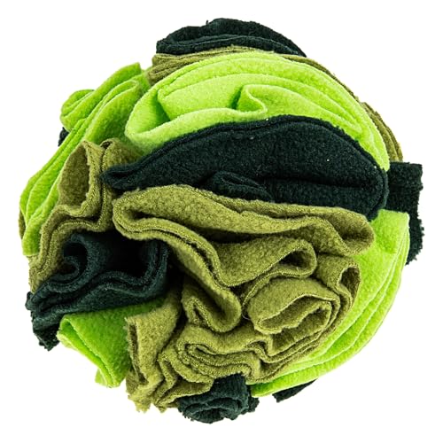 TOGEVAL Hundeschnüffelball Waldgrün Interaktives Kau Trainingsspielzeug für Hunde Langsames Fressen Geistige Stimulation Robustes Material Geeignet für Welpen Kleine bis Große Hunde TOGEVAL Hundeschnüffelball Waldgrün Interaktives Kau Trainingsspielzeug für Hunde Langsames Fressen Geistige Stimulation Robustes Material Geeignet für Welpen Kleine bis Große Hunde von TOGEVAL