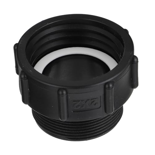TOGEVAL IBC Tank Adapter Grobgewinde Kunststoff Schnellverbinder Wassertank für Gartenschläuche und Regentonnen Robuster Wasserbehälter Verbinder für Haus und Garten von TOGEVAL