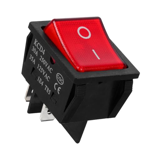 TOGEVAL Kippschalter mit Beleuchtung Pol Langlebig Robust für Elektrogeräte Auto Boot Vielseitig Einsetzbar Einfache Installation TOGEVAL Kippschalter mit Beleuchtung Pol Langlebig Robust für Elektrogeräte Auto Boot Vielseitig Einsetzbar Einfache Installation von TOGEVAL