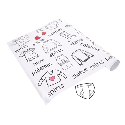 TOGEVAL Kleidungssortier Aufkleber Selbstklebend mit Bildern Text für Kleiderschrank Dekorative Kleidungsetiketten zur Einfachen Organisation und Klassifizierung von Kinderkleidung TOGEVAL Kleidungssortier Aufkleber Selbstklebend mit Bildern Text für Kleiderschrank Dekorative Kleidungsetiketten zur Einfachen Organisation und Klassifizierung von Kinderkleidung von TOGEVAL