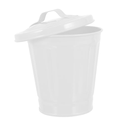 TOGEVAL Kleiner Desktop Mülleimer mit Deckel Kreativer Stabiler Eisenabfalleimer Kompakt Leicht Geeignet für Schlafzimmer Büro Wohnzimmer Praktischer Papierkorb für Alltag TOGEVAL Kleiner Desktop Mülleimer mit Deckel Kreativer Stabiler Eisenabfalleimer Kompakt Leicht Geeignet für Schlafzimmer Büro Wohnzimmer Praktischer Papierkorb für Alltag von TOGEVAL
