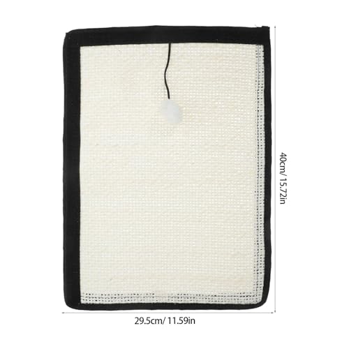 TOGEVAL Kratzmatte aus Natürlichem Sisal für Katzen Robuste Katzenkratzer Matte und Sofaschutz Kratzfester Schutz für Indoor Katzen Multifunktionales Kratzbrett zur Krallenpflege und TOGEVAL Kratzmatte aus Natürlichem Sisal für Katzen Robuste Katzenkratzer Matte und Sofaschutz Kratzfester Schutz für Indoor Katzen Multifunktionales Kratzbrett zur Krallenpflege und von TOGEVAL