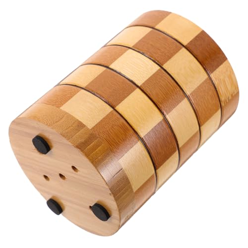 TOGEVAL Küchenutensilienhalter aus Holz Multifunktionaler Organizer für Besteck Löffel Gabeln und Essstäbchen Robuster Küchenbehälter für Arbeitsfläche zur Einweihung Ordnung Ihrer Küche von TOGEVAL