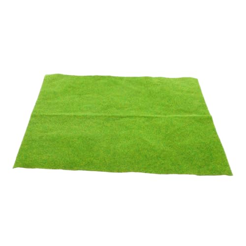 TOGEVAL Künstlicher Hochwertige Grasmatte für DIY Sandtisch Dekoration Realistische Nachbildung für Miniaturgärten und Modellbau Langlebig und Einfach zu Verarbeiten von TOGEVAL