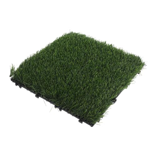 TOGEVAL Künstlicher Teppich Flexibles DIY Bodenbelag für Garten Terrasse und Veranstaltungen Strapazierfähige Wiederverwendbare Fliesen für Vielseitige Anwendungen von TOGEVAL