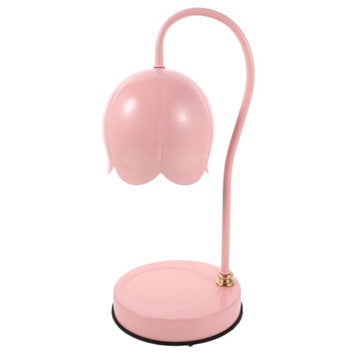 TOGEVAL Lily Blüten Aromatherapie Lampe mit Stabilem Sockel Duftwachs Schmelzwärmer und Nachtlicht Sicherer Duftzerstäuber für Schlafzimmer Wohnzimmer Büro ohne Glühbirne von TOGEVAL