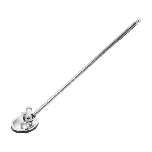 TOGEVAL Magnetischer Flaggenhalter Auto Flaggenstange Halterung Stabile Befestigung Für LKW Pkw Boot Büro Schreibtisch Magnetbasis Ohne Flagge von TOGEVAL