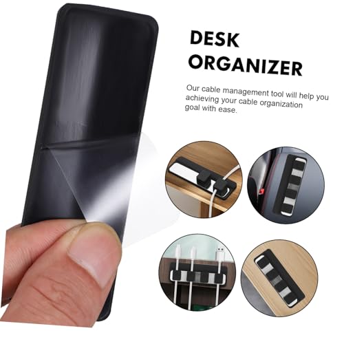 TOGEVAL Magnetischer Kabelhalter Silikon Kabelorganisator Selbstklebend Vielzweck Kabelclips für Ladekabel Audio USB Kabel Kabelmanagement Büro Küche TOGEVAL Magnetischer Kabelhalter Silikon Kabelorganisator Selbstklebend Vielzweck Kabelclips für Ladekabel Audio USB Kabel Kabelmanagement Büro Küche von TOGEVAL