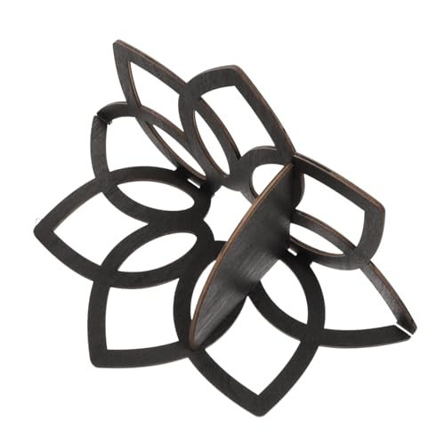 TOGEVAL Mandala Wandregal Mandala förmiges Wanddekor Aufbewahrungsregal Vielseitig für Schlafzimmer Wohnzimmer Badezimmer Geeignet von TOGEVAL