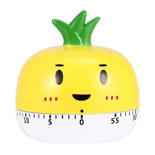 TOGEVAL Mechanischer Küchentimer Praktischer Haushalts Timer Mechanisch Angetriebener Countdown Timer Ohne Batterien Für Kochen Lernen Zeitmanagement von TOGEVAL