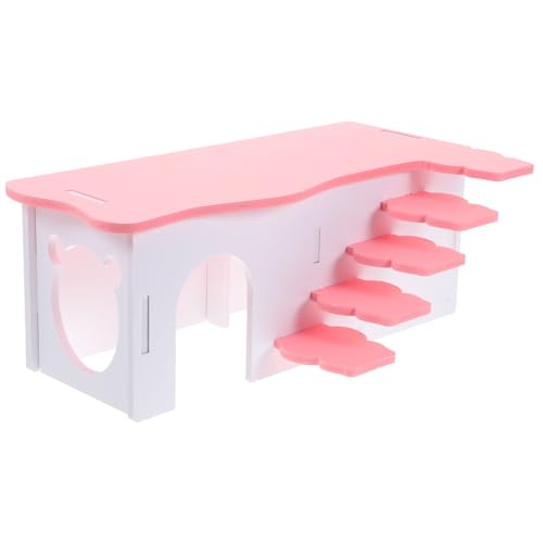 TOGEVAL Mehrkammern Hamsterhaus aus Langlebigem mit Leiter Nagerfreundlich zum Kauspielen und Verstecken DIY Dekorierbar für Hamster und Meerschweinchen als Spiel und Ruheplatz TOGEVAL Mehrkammern Hamsterhaus aus Langlebigem mit Leiter Nagerfreundlich zum Kauspielen und Verstecken DIY Dekorierbar für Hamster und Meerschweinchen als Spiel und Ruheplatz von TOGEVAL