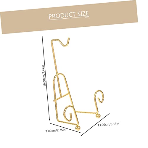 TOGEVAL Metall Becherhalter Goldfarben Stabiler Tassenständer für Tassen Unterteller Display Regal für Kaffee Tee Zuhause Multipurpose Organizer TOGEVAL Metall Becherhalter Goldfarben Stabiler Tassenständer für Tassen Unterteller Display Regal für Kaffee Tee Zuhause Multipurpose Organizer von TOGEVAL