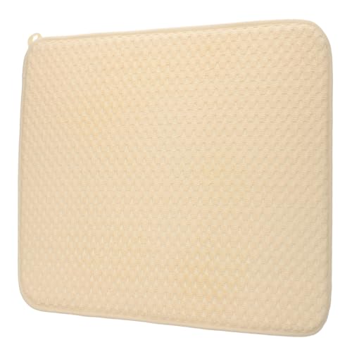 TOGEVAL Mikrofaser Trockenmatte Multifunktionale Abtropfmatte für Küche und Bad Saugfähige Schnell Trocknende Tischmatte Schmutzabweisend Hitzebeständig Gelb TOGEVAL Mikrofaser Trockenmatte Multifunktionale Abtropfmatte für Küche und Bad Saugfähige Schnell Trocknende Tischmatte Schmutzabweisend Hitzebeständig Gelb von TOGEVAL