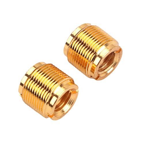TOGEVAL Mikrofon Stativ Schrauben Adapter Gewinde Goldener Mikrofon Gewindeadapter für Mikrofonständer und Audioequipment Einsetzbar Hochwertiges Schock Design TOGEVAL Mikrofon Stativ Schrauben Adapter Gewinde Goldener Mikrofon Gewindeadapter für Mikrofonständer und Audioequipment Einsetzbar Hochwertiges Schock Design von TOGEVAL