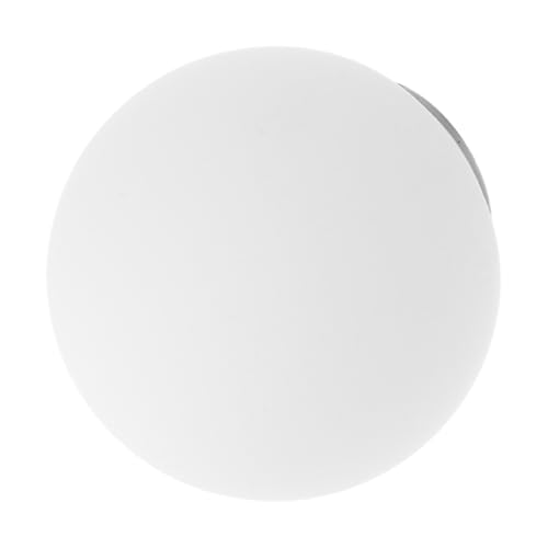 TOGEVAL Milchglas Lampenschirm Kugel Frosted Glas Lampenschirm Schraubfassung Ersatzglas für Deckenleuchte Wandlampe Pendelleuchte mit Sanfter Beruhigender Beleuchtung und Elegantem Design von TOGEVAL
