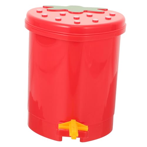TOGEVAL Mini mülleimer Erdbeer design mit Deckel Kleiner Kunststoff abfalleimer für Schreibtisch Büro Schlafzimmer Platzsparend Robust Großer Öffnung Praktischer Zufällige Zufällige Farbe TOGEVAL Mini mülleimer Erdbeer design mit Deckel Kleiner Kunststoff abfalleimer für Schreibtisch Büro Schlafzimmer Platzsparend Robust Großer Öffnung Praktischer Zufällige Zufällige Farbe von TOGEVAL