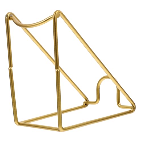 TOGEVAL Moderner Goldfarbener Weinflaschenhalter aus Robustem Eisen Stabiles und Praktisches Weinregal für Küche Bar Hotel und Restaurant Rutschfester Flaschenständer zur Eleganten von TOGEVAL