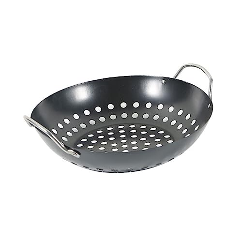 TOGEVAL Multifunktionale Grillpfanne Antihaft Gemüsebackblech mit Doppeltem Griff Rostfrei für BBQ und Ofen für und Gemüse Geeignet TOGEVAL Multifunktionale Grillpfanne Antihaft Gemüsebackblech mit Doppeltem Griff Rostfrei für BBQ und Ofen für und Gemüse Geeignet von TOGEVAL