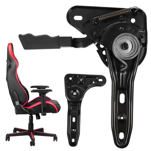 TOGEVAL Multifunktionaler Sitzwinkelversteller für Büro und Gamingstühle Verstellbarer Stuhlregler aus Robustem Metall Kompatibel mit Drehbaren Bürostühlen Einfach zu Montieren Langlebig von TOGEVAL