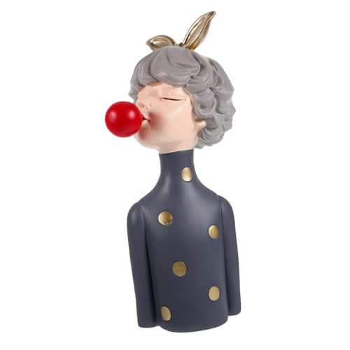 TOGEVAL Niedliche Resin handwerksfigur Blasenmädchen Tischdekoration Wohnzimmerschmuck Geschenkidee Kreative Desktop Dekoration für Kinderzimmer und Büro TOGEVAL Niedliche Resin handwerksfigur Blasenmädchen Tischdekoration Wohnzimmerschmuck Geschenkidee Kreative Desktop Dekoration für Kinderzimmer und Büro von TOGEVAL