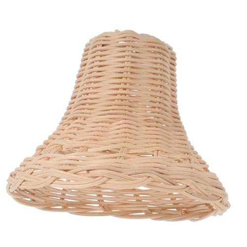 TOGEVAL Nordischer Stil Rattan Lampenschirm Handgefertigt Geflochtene Deckenleuchte Für Schlafzimmer Wohnzimmer Esszimmer Robuste Installieren Ohne Leuchtmittel TOGEVAL Nordischer Stil Rattan Lampenschirm Handgefertigt Geflochtene Deckenleuchte Für Schlafzimmer Wohnzimmer Esszimmer Robuste Installieren Ohne Leuchtmittel von TOGEVAL