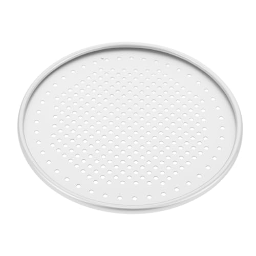 TOGEVAL Perforierte Multifunktionale Backofen grillmatte Hitzebeständig Edelstahl silber für Gesundes Backen Ölablauf Vielseitig Einsetzbar bei Grill Ofen Pizza Party von TOGEVAL