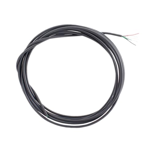 TOGEVAL Pickup Kabel Adriges Abgeschirmtes Gitarrenkabel mit Kunststoffisolierung Flexiblem Hitzebeständigem Leiter Geräuschreduzierend Kompatibel für Gitarre und Bass von TOGEVAL