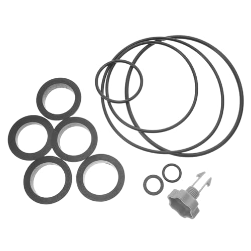 TOGEVAL Pool Pump Replacement Parts PVC Gaskets Dichtungsringe Sand Filter Abdichtung Kit für Schwimmbadwartung von TOGEVAL
