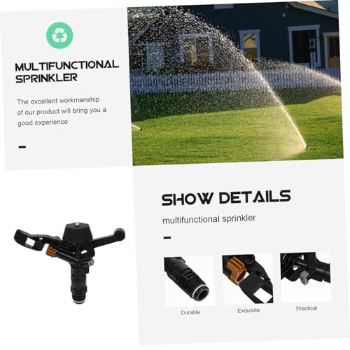 TOGEVAL Premium Sprühdüse Bewässerungssprinkler Gartendüse Rocker Arm Nozzle Braun für Garten Landwirtschaft Park Grünflächen Bewässerung von TOGEVAL