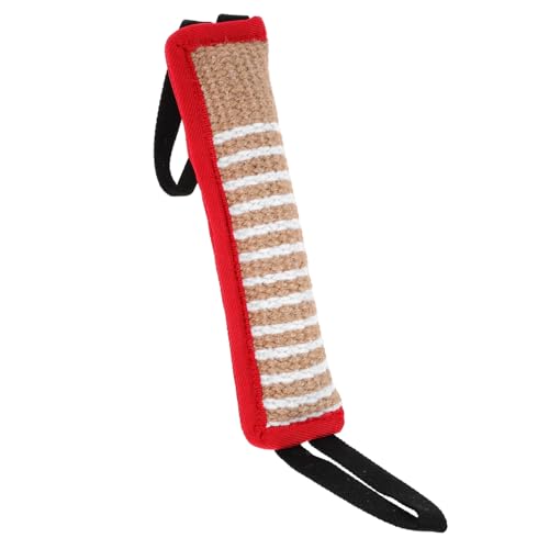 TOGEVAL Robustes Hundetraining Beißkissen aus Sicherem Jute Material Langlebiges Hundetauziehspielzeug für Große Hunde Fördert Kaukraft Zahnpflege und Interaktives Spielspaß TOGEVAL Robustes Hundetraining Beißkissen aus Sicherem Jute Material Langlebiges Hundetauziehspielzeug für Große Hunde Fördert Kaukraft Zahnpflege und Interaktives Spielspaß von TOGEVAL